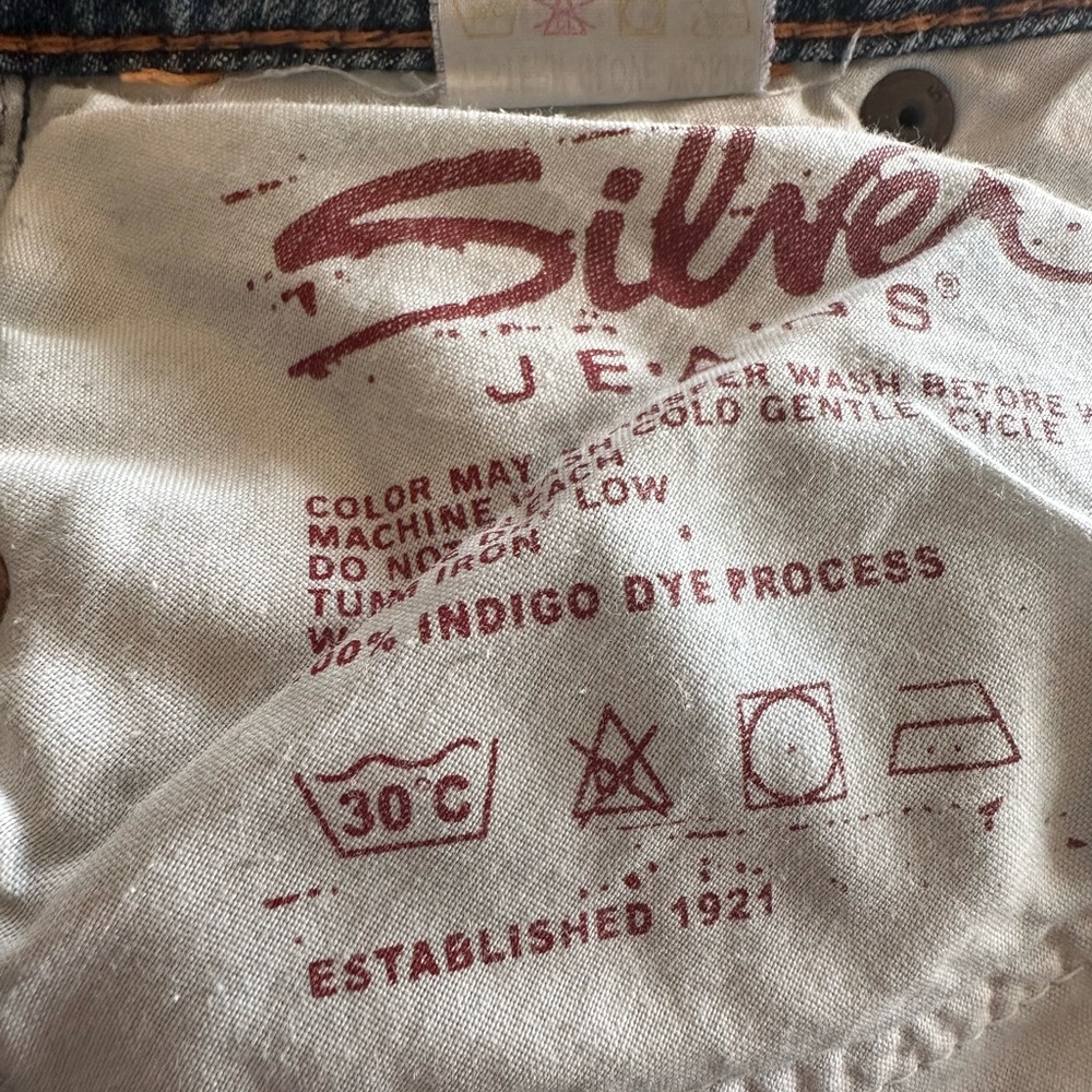 VTG Y2K Silver Tuesday Flared Jeans - Picture 7 of 11